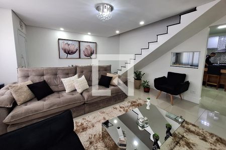 Sala  de casa à venda com 3 quartos, 91m² em Parque das Nações, Santo André