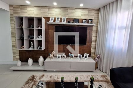 Sala  de casa à venda com 3 quartos, 91m² em Parque das Nações, Santo André