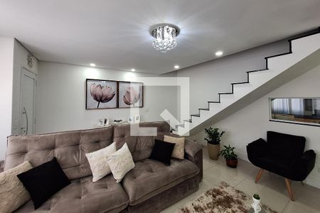 Sala  de casa à venda com 3 quartos, 91m² em Parque das Nações, Santo André
