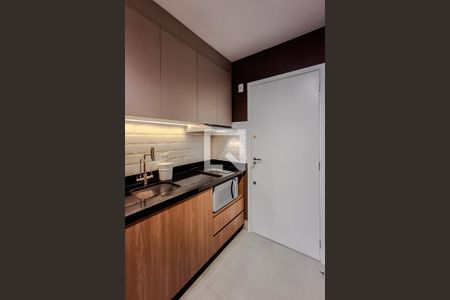 Cozinha/Sala de kitnet/studio para alugar com 1 quarto, 28m² em Vila Mariana, São Paulo