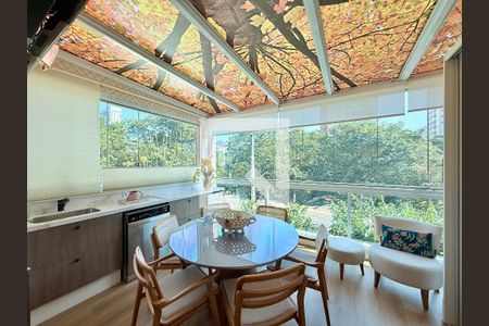 Varanda  de apartamento à venda com 2 quartos, 87m² em Santo Amaro, São Paulo
