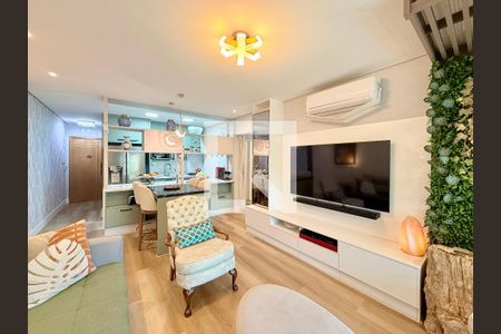 Sala de apartamento à venda com 2 quartos, 87m² em Santo Amaro, São Paulo