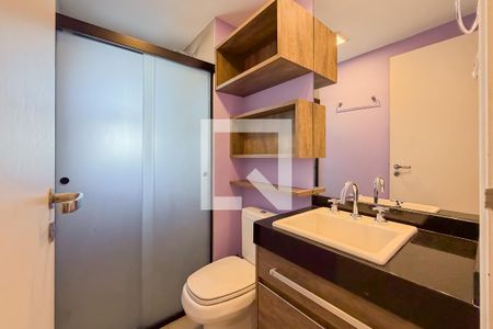 Banheiro de kitnet/studio à venda com 1 quarto, 33m² em Vila Mariana, São Paulo