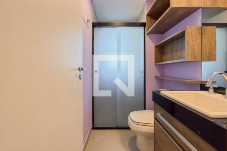 Banheiro de kitnet/studio à venda com 1 quarto, 33m² em Vila Mariana, São Paulo