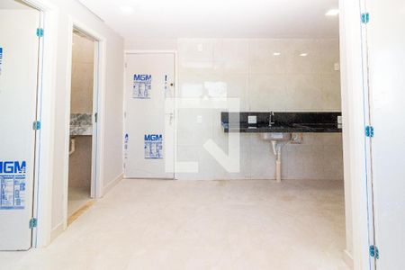 Sala de apartamento para alugar com 2 quartos, 34m² em Veleiros, São Paulo