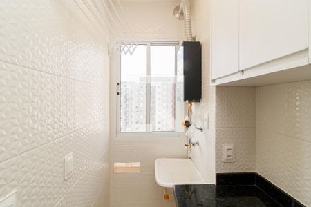 Cozinha e Área de serviço de apartamento para alugar com 2 quartos, 37m² em Vila Maria, São Paulo