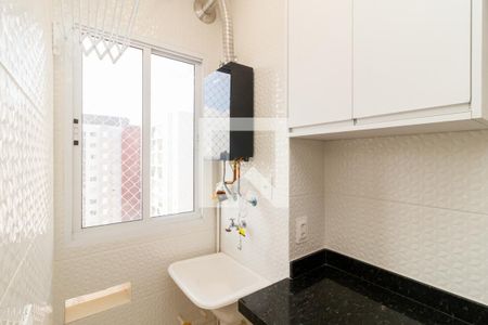 Cozinha e Área de serviço de apartamento para alugar com 2 quartos, 37m² em Vila Maria, São Paulo