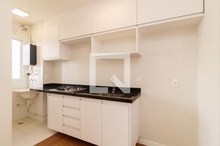 Cozinha e Área de serviço de apartamento para alugar com 2 quartos, 37m² em Vila Maria, São Paulo