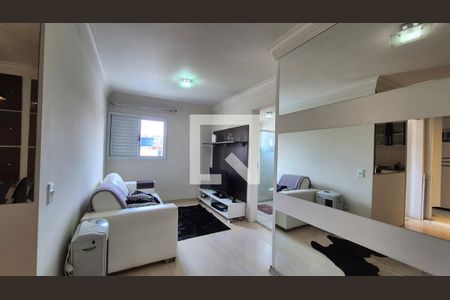Sala  de kitnet/studio à venda com 1 quarto, 47m² em Casa Branca, Santo André