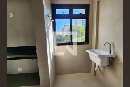 Cozinha  de apartamento à venda com 3 quartos, 85m² em Serra, Belo Horizonte