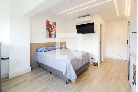 Sala/Quarto/Cozinha de kitnet/studio para alugar com 1 quarto, 25m² em Alto da Mooca, São Paulo