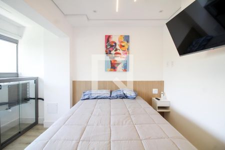 Sala/Quarto/Cozinha de kitnet/studio para alugar com 1 quarto, 25m² em Alto da Mooca, São Paulo