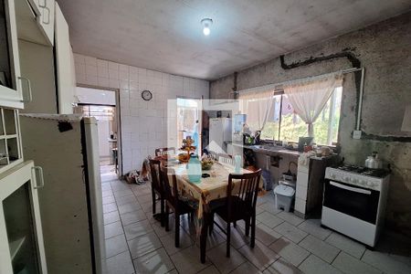 Cozinha de casa à venda com 1 quarto, 122m² em Recreio da Borda do Campo, Santo André