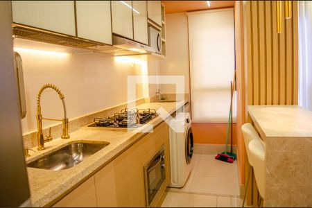 Cozinha de apartamento para alugar com 2 quartos, 69m² em Setor Marista, Goiânia
