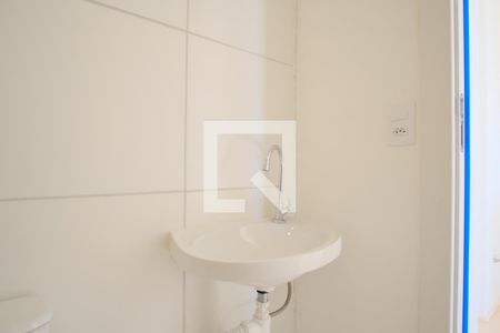 Banheiro de kitnet/studio para alugar com 1 quarto, 26m² em Tatuapé, São Paulo