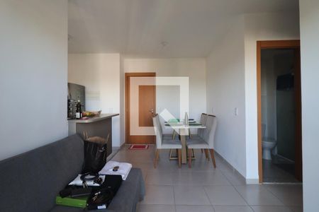 Sala de apartamento para alugar com 2 quartos, 50m² em Bonfim Paulista, Ribeirão Preto