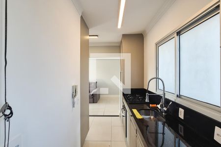 Cozinha e Área de Serviço de apartamento para alugar com 2 quartos, 60m² em Independência, São Bernardo do Campo