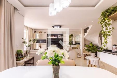 Sala de casa de condomínio para alugar com 3 quartos, 160m² em Estância Velha, Canoas
