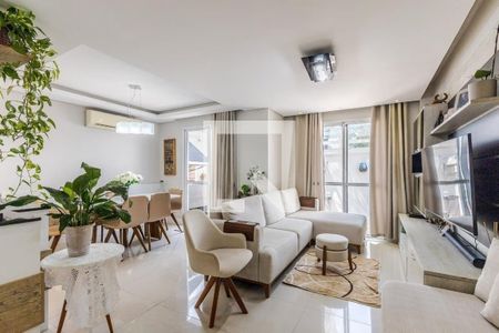 Sala de casa de condomínio para alugar com 3 quartos, 160m² em Estância Velha, Canoas