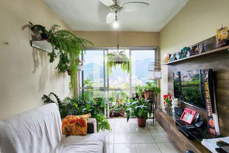 Sala  de apartamento à venda com 2 quartos, 65m² em Praça da Bandeira, Rio de Janeiro