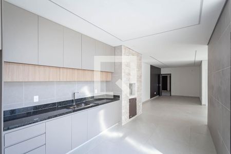 Sala/Cozinha de apartamento à venda com 3 quartos, 56m² em Cabral, Contagem