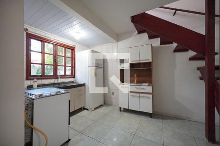 Sala/Cozinha de apartamento para alugar com 1 quarto, 52m² em Ingleses do Rio Vermelho, Florianópolis