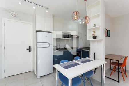 Cozinha Americana de apartamento para alugar com 1 quarto, 35m² em Lapa de Baixo, São Paulo