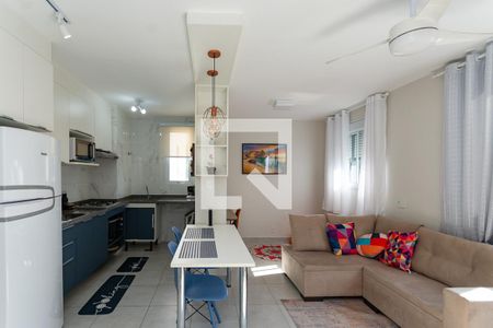 Cozinha Americana de apartamento para alugar com 1 quarto, 35m² em Lapa de Baixo, São Paulo