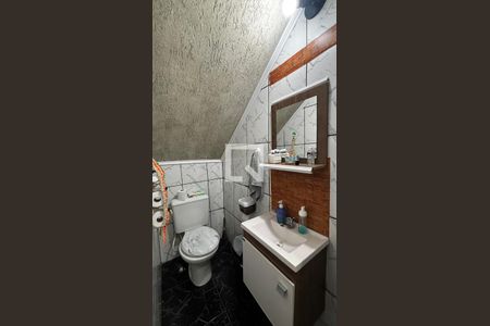 Lavabo de casa para alugar com 2 quartos, 80m² em Jardim do Mirante, Santo André