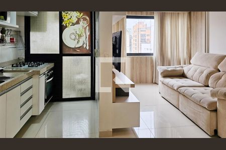 Cozinha de apartamento para alugar com 1 quarto, 44m² em Indianópolis, São Paulo