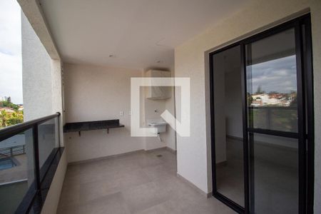 Varanda da Sala  de apartamento para alugar com 1 quarto, 37m² em Jardim America, Sorocaba