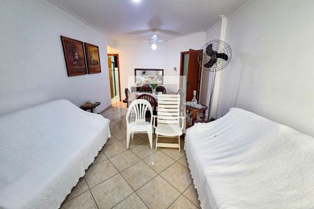 Sala de apartamento para alugar com 2 quartos, 90m² em Vila Tupi, Praia Grande