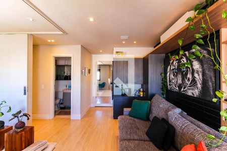 Sala de apartamento à venda com 2 quartos, 58m² em Brás, São Paulo