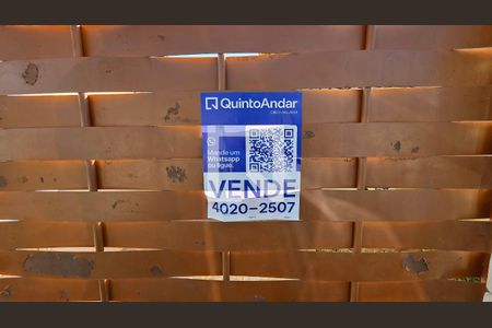 Placa e qrcode  de casa à venda com 3 quartos, 121m² em Novo Santos Dumont, Lagoa Santa