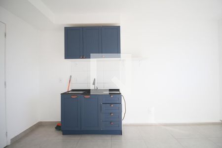 Sala/Cozinha de apartamento à venda com 1 quarto, 25m² em Paraíso do Morumbi, São Paulo