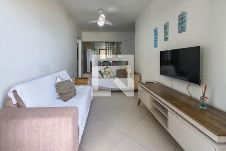 Sala de apartamento para alugar com 2 quartos, 85m² em Vila Assuncao, Praia Grande
