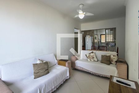 Sala de apartamento para alugar com 2 quartos, 85m² em Vila Assuncao, Praia Grande
