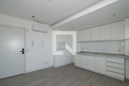 Sala / Cozinha de apartamento para alugar com 1 quarto, 37m² em Jardim do Salso, Porto Alegre