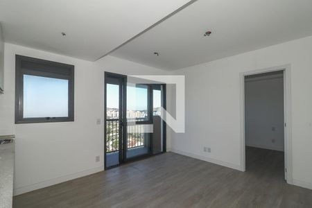 Sala / Cozinha de apartamento para alugar com 1 quarto, 37m² em Jardim do Salso, Porto Alegre