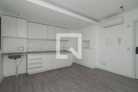 Sala / Cozinha de apartamento para alugar com 1 quarto, 37m² em Jardim do Salso, Porto Alegre
