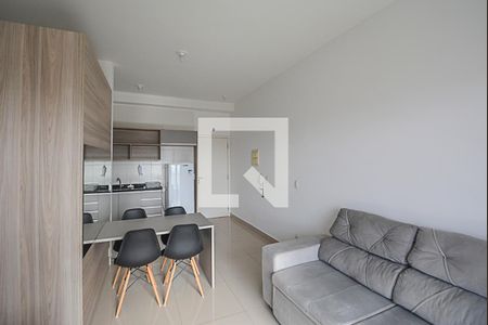 Sala de apartamento para alugar com 1 quarto, 42m² em Jardim do Mar, São Bernardo do Campo