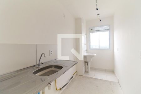 Cozinha e Área de Serviço de apartamento para alugar com 2 quartos, 43m² em Itaim Paulista, São Paulo