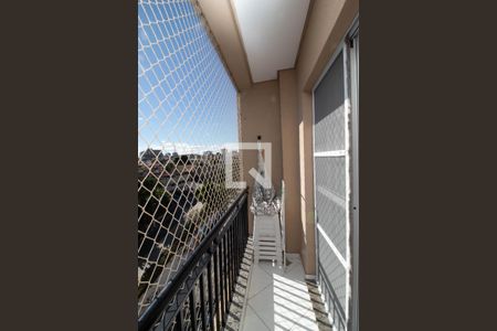 Varanda da Sala de apartamento à venda com 3 quartos, 71m² em Vila Milton, Guarulhos