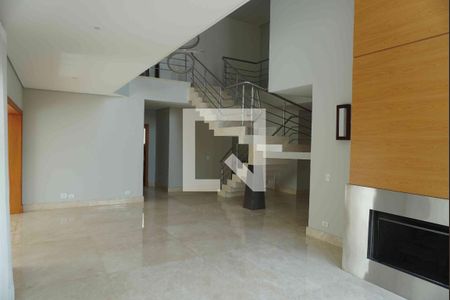 Sala de Estar de casa de condomínio para alugar com 2 quartos, 446m² em Residencial Morada dos Lagos, Barueri