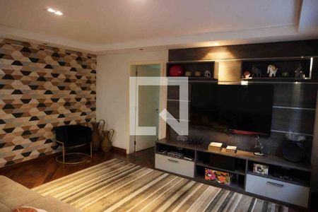 Sala de TV de casa de condomínio à venda com 3 quartos, 500m² em Residencial Zero (tambore), Santana de Parnaíba