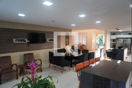 Sala de Jantar de casa de condomínio à venda com 3 quartos, 500m² em Residencial Zero (tambore), Santana de Parnaíba