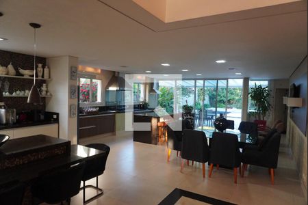 Sala de Jantar de casa de condomínio à venda com 3 quartos, 500m² em Residencial Zero (tambore), Santana de Parnaíba