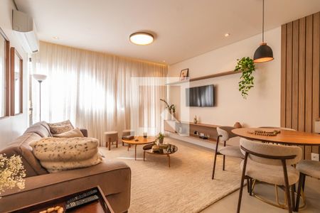 Sala de apartamento para alugar com 1 quarto, 62m² em Alphaville Industrial, Barueri