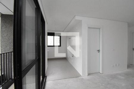 Sala de apartamento à venda com 2 quartos, 50m² em Centro, Curitiba