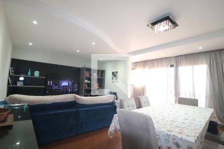 Sala de apartamento para alugar com 3 quartos, 148m² em Vila Alzira, Santo André